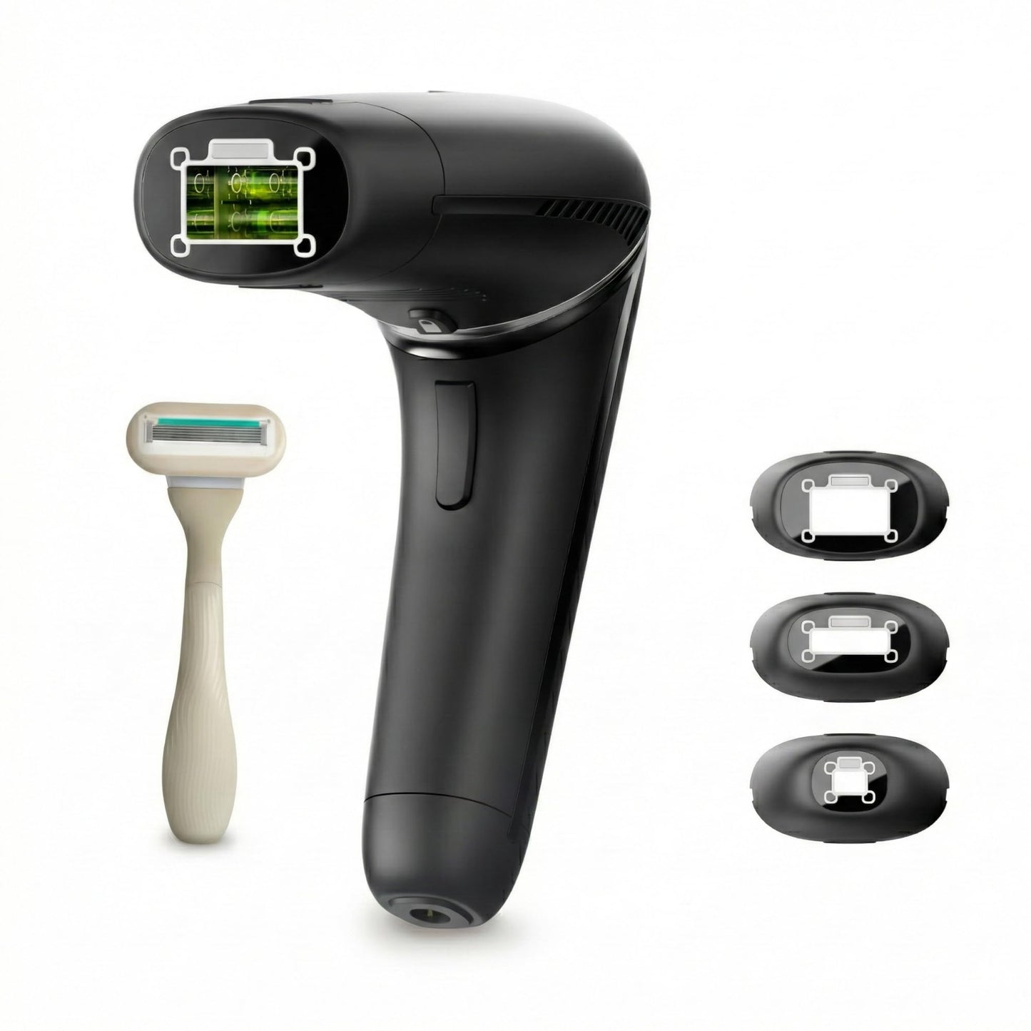 Silk’n 7 IPL device, rotating head, 3 attachments, fast 7-min sessions