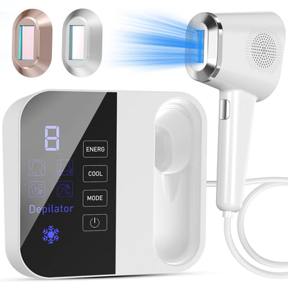 IPL device 999K flashes, 3-in-1 hair remover for body & face