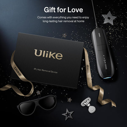 Ulike X IPL, ice-cooling, dual lights, 3 modes for stubborn hair
