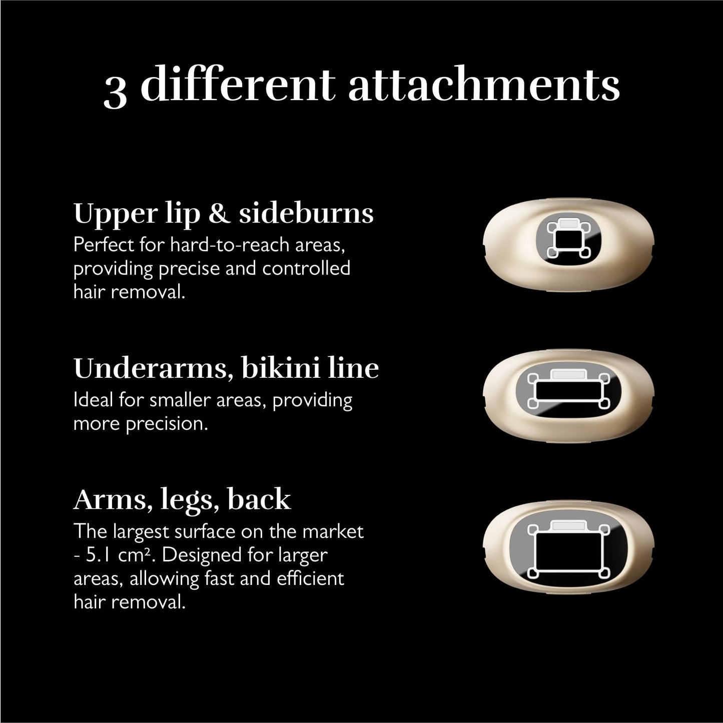 Silk’n 7 IPL Gold, rotating head, smart sensors, quick treatment