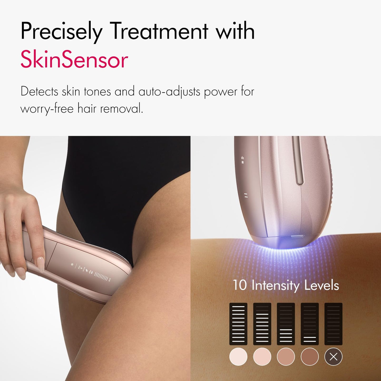 Ulike Air 10 IPL, ice-cooling, dual lights, skin sensor, fast results