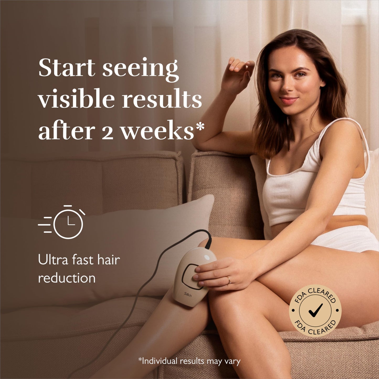 Silk’n Infinity Fast IPL, compact, skin sensor, fast full body treatment